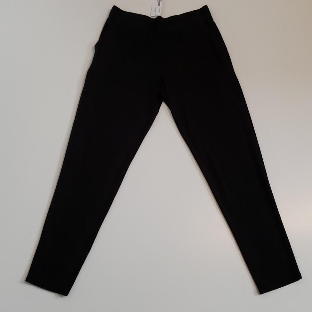 New Elliott Lauren Pull on Knit Black Pants